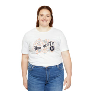 Every Love Story is Worth Writing Jersey Short Sleeve Tee - Image 7