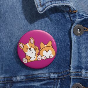 Corgis Pin Buttons - Image 2